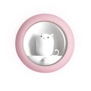 Novelties LED Sensor Night Light Cute Cat Bedroom