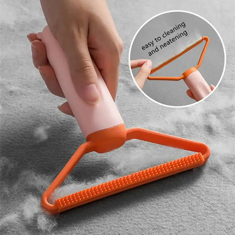 Reusable Lint Remover Cleaning Clothes Pet Wool Hair Brush Take Out Lint Pellet Carpet Scraper Sticky Roller For Cat Dog Home