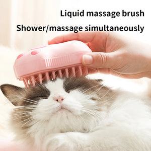 3 in 1 Pet Brush Cat Steam Brush Comb Dog Brush