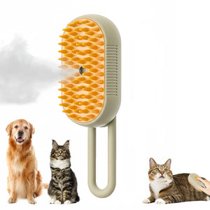 3 in 1 Pet Brush Cat Steam Brush Comb Dog Brush