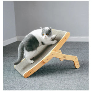 Wooden Cat Scratcher Scraper Detachable Lounge Bed 3 In 1 Scratching Post For Cats Training Grinding Claw Toys Cat Scratch Board