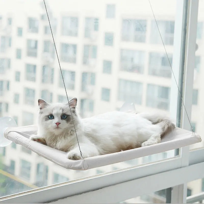 Foldable Cat Window Hammock Bed Soft Comfortable