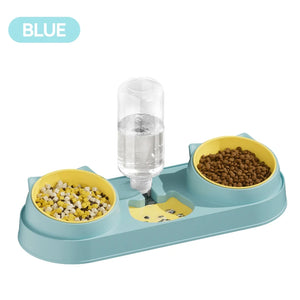 ROJECO 3 In 1 Pet Bowls with Water Dispenser