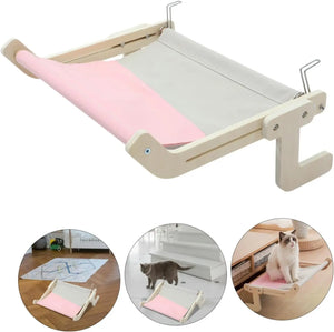 Bedside Bed Pet Nest Window Hanging Cat Bed Portable Removable Balcony Cat Window Hammock Hammock Hanging Cat Bed Cats Pet Nest