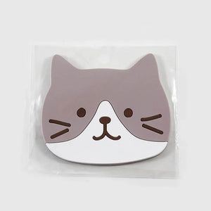 Cute Cat Coaster Silicone Cup Mat Drink Coaster